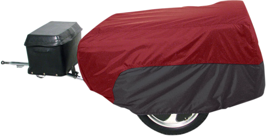 Trailer Cover - Charcoal/Black - Side View