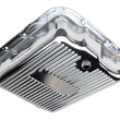 Load image into Gallery viewer, Trans-Dapt Performance 700R4/4L60E- CHROME Transmission Pan; Stock Capacity; Stock Depth; FINNED Bottom - Main Product View