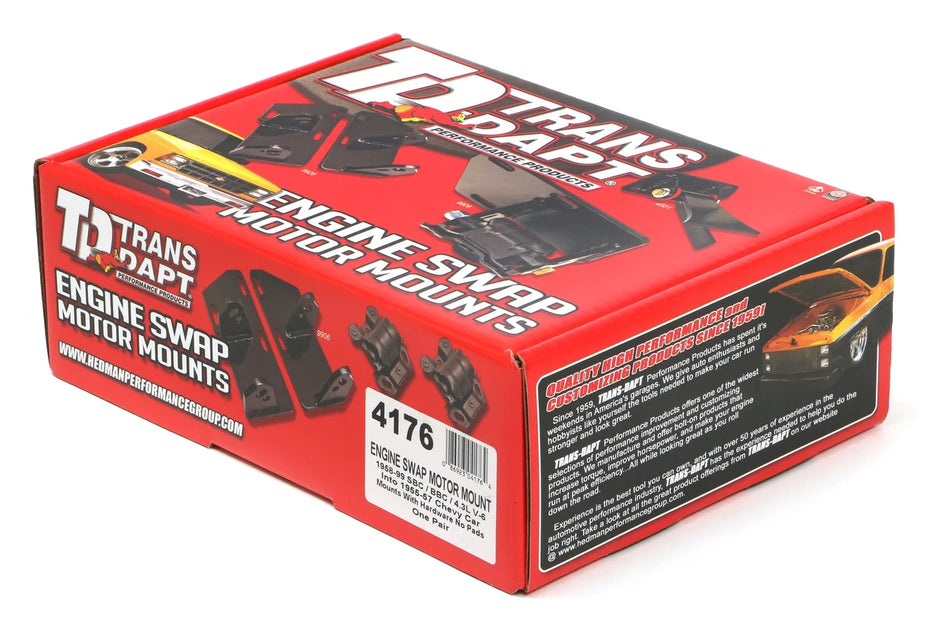 Forward Racing Parts Trans-Dapt Performance FRAME MOUNTS; ENGINE 3/4 in. FORWARD FOR HEI;...