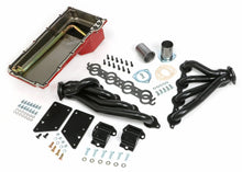 Load image into Gallery viewer, Trans-Dapt Performance LS SWAP IN A BOX KIT-BLACK HEADERS fits Chevrolet S10 - Main Product View