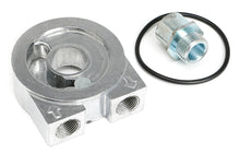 Load image into Gallery viewer, Trans-Dapt Performance Oil Cooler Sandwich Adapter;2-1/2 in. ID; 2 3/4 in. OD Filter Flange;22mmX1.5 fits 2007-2022 Cadill...
