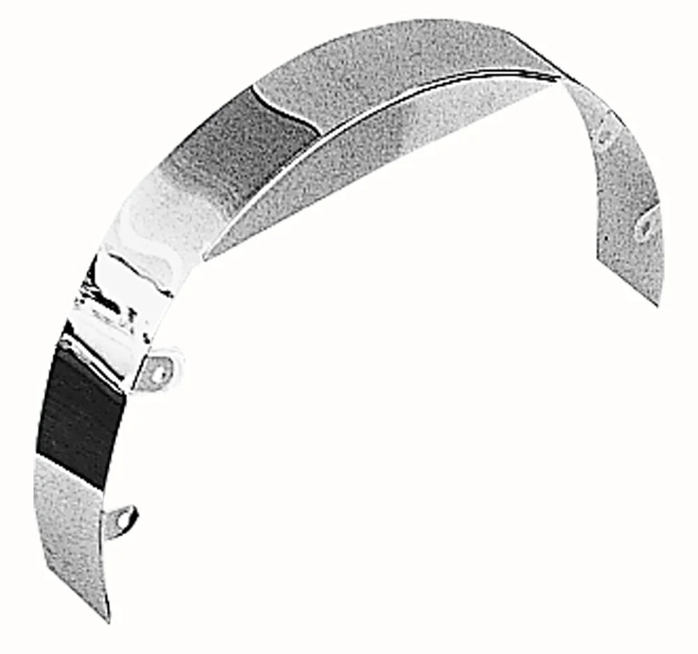 Trans-Dapt Performance Radiator Fan Shroud' 3 in. Wide X 20 in. Diameter- CHROME - Main Product View