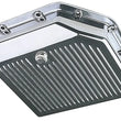 Load image into Gallery viewer, Trans-Dapt Performance TH350 Transmission Pan; Stock Depth; Finned Polished Aluminum 8896