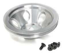 Load image into Gallery viewer, Trans-Dapt Performance WATER PUMP Pulley 1 Groove LONG W/P- Mach. ALUMINUM fits 1969-1985 Chevrolet Blazer / C10 / C10 Pic...