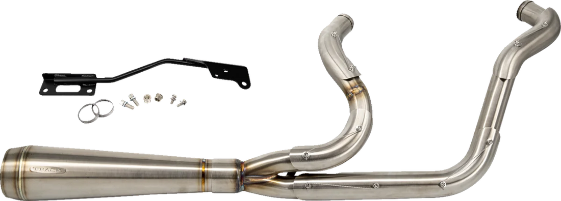 Trask 2-into-1 Assault Exhaust System - Black - Installation View