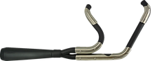 Load image into Gallery viewer, Trask 2-into-1 Assault Exhaust System - Black Ceramic - with Bags - Main Product View