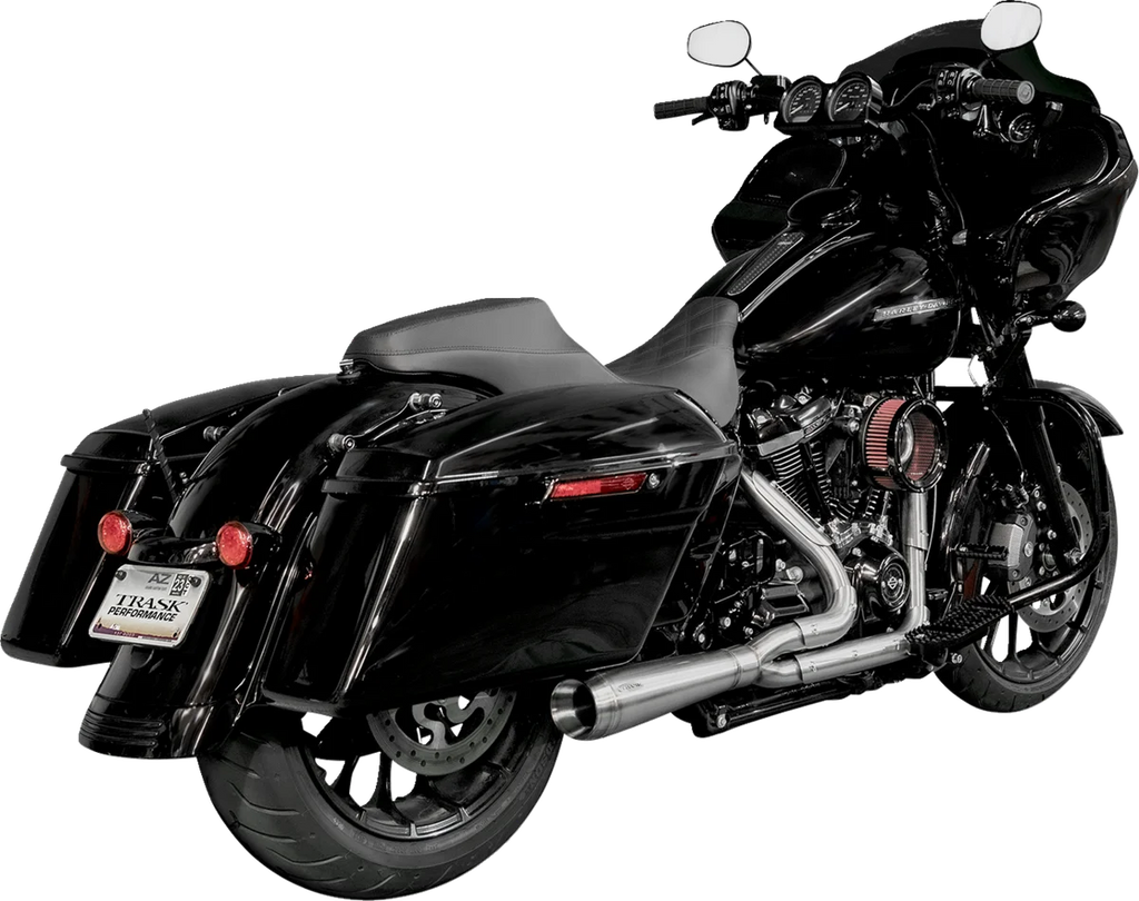 Trask 2-into-1 Assault Exhaust System - Full Stainless - Straight - Main Product View