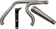 Load image into Gallery viewer, Trask 2-into-1 Assault Exhaust System - Full Stainless - Straight - Back View
