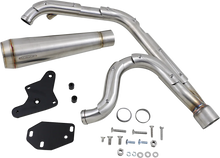 Load image into Gallery viewer, Trask 2-into-1 Assault Exhaust System - Stainless - Back View