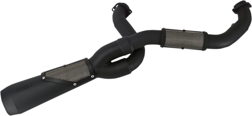 Trask 2-into-1 Big Sexy Exhaust System - Black - Main Product View