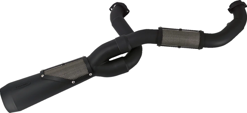 Trask 2-into-1 Big Sexy Exhaust System - Black - Main Product View