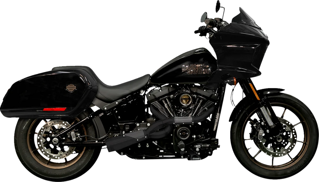 Trask 2-into-1 Big Sexy Exhaust System - Black - Main Product View