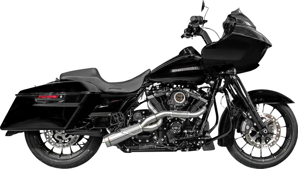 Trask 2-into-1 Big Sexy Exhaust System - Brushed Stainless Steel - Main Product View