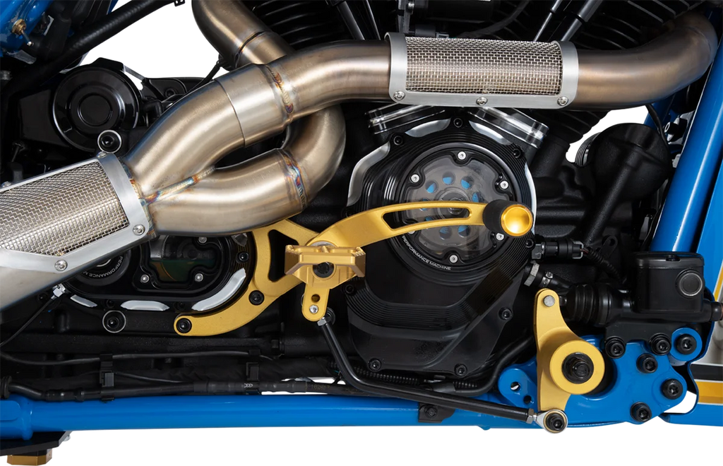 Trask 2-into-1 Big Sexy Exhaust System - Brushed Stainless Steel - Installation View