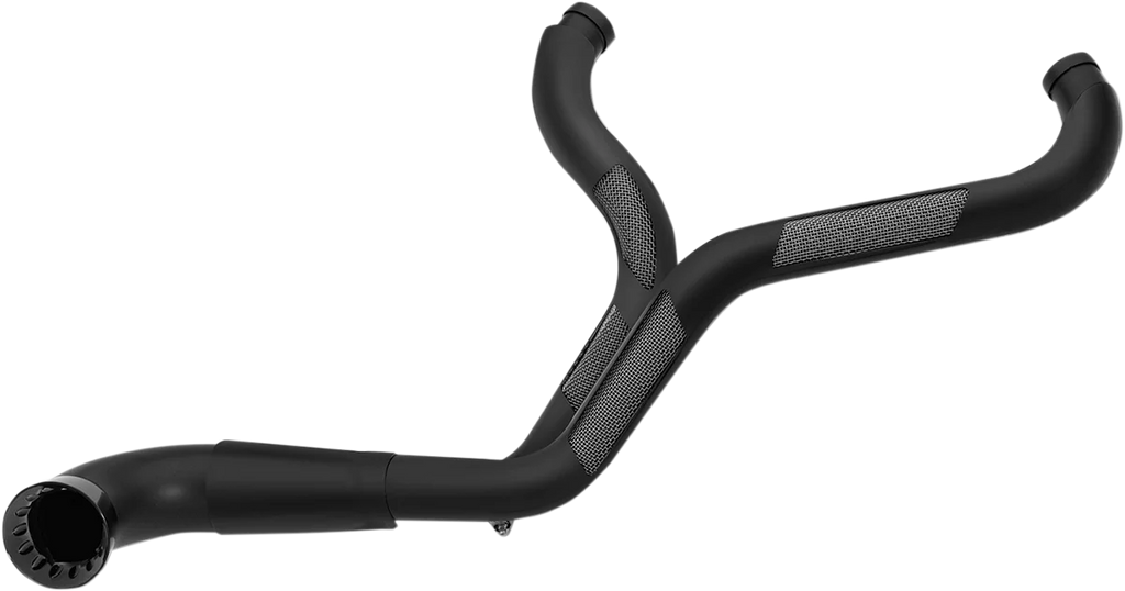 Trask 2-into-1 Nasty Bastard Exhaust System - Black - '97-'16 FL - Main Product View