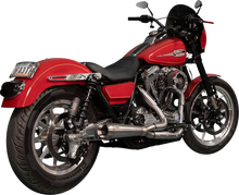 Load image into Gallery viewer, Trask Assault 2:1 Exhaust - Black - '84-'00 FXR - Side View