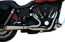 Load image into Gallery viewer, Trask Assault 2:1 Exhaust - Black - '91-'05 Dyna - Detail View