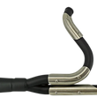 Load image into Gallery viewer, Trask Assault 2:1 Exhaust - Black/Stainless Steel - '07-'17 Softail - Main Product View
