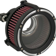 Load image into Gallery viewer, Trask Assault Charge High-Flow Air Cleaner - Black - Main Product View