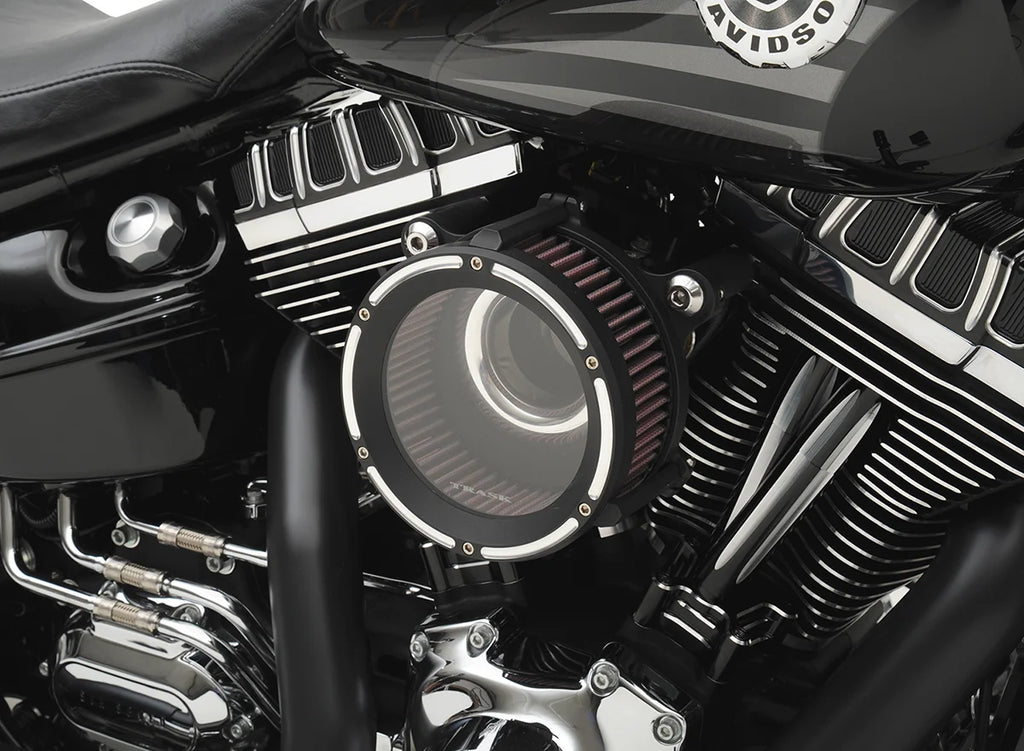 Trask Assault Charge High-Flow Air Cleaner - Black - Main Product View