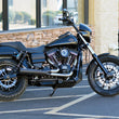 Load image into Gallery viewer, Trask Assault Charge High-Flow Air Cleaner - Flat Black - Side View
