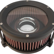 Load image into Gallery viewer, Trask Assault Charge High-Flow Air Cleaner - Flat Black - Main Product View
