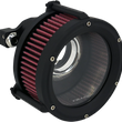 Load image into Gallery viewer, Trask Assault Charge High-Flow Air Cleaner - Flat Black - Main Product View