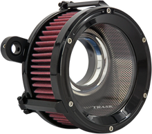 Load image into Gallery viewer, Trask Assault Charge High-Flow Air Cleaner - Gloss Black - Main Product View