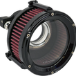 Load image into Gallery viewer, Trask Assault Charge High-Flow Air Cleaner - Gloss Black - Main Product View