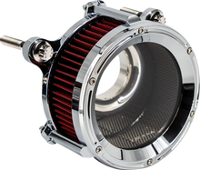 Load image into Gallery viewer, Trask Assault Charge High-Flow Air Cleaner Kit - Chrome - Main Product View