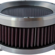Load image into Gallery viewer, Trask Assault Charge High-Flow Air Cleaner - Raw - Main Product View