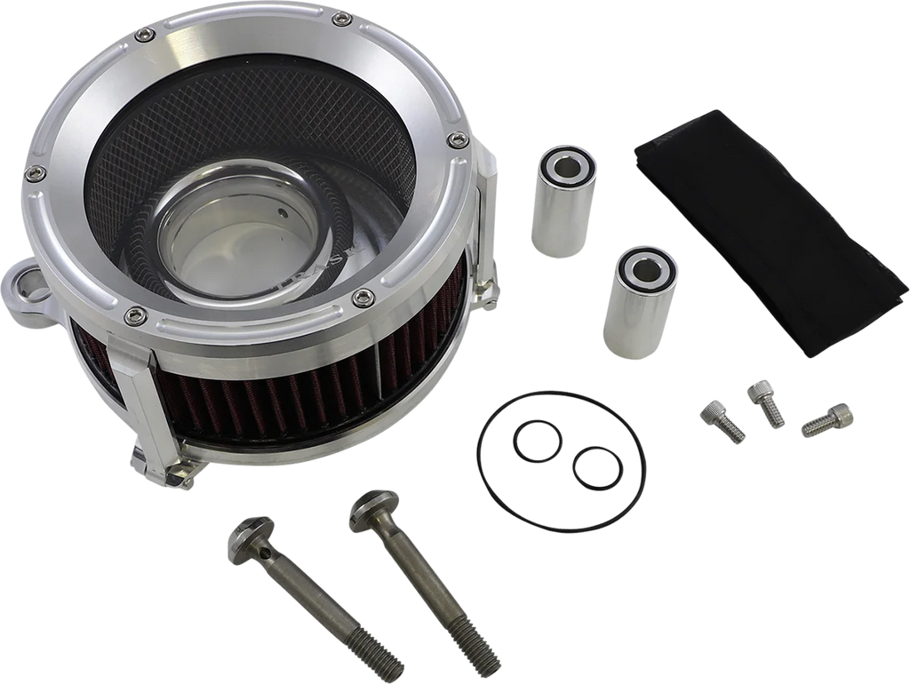 Trask Assault Charge High-Flow Air Cleaner - Raw - Main Product View