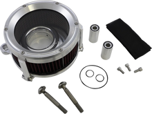 Load image into Gallery viewer, Trask Assault Charge High-Flow Air Cleaner - Raw - Main Product View