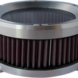 Load image into Gallery viewer, Trask Assault Charge High-Flow Air Cleaner - Raw - Main Product View