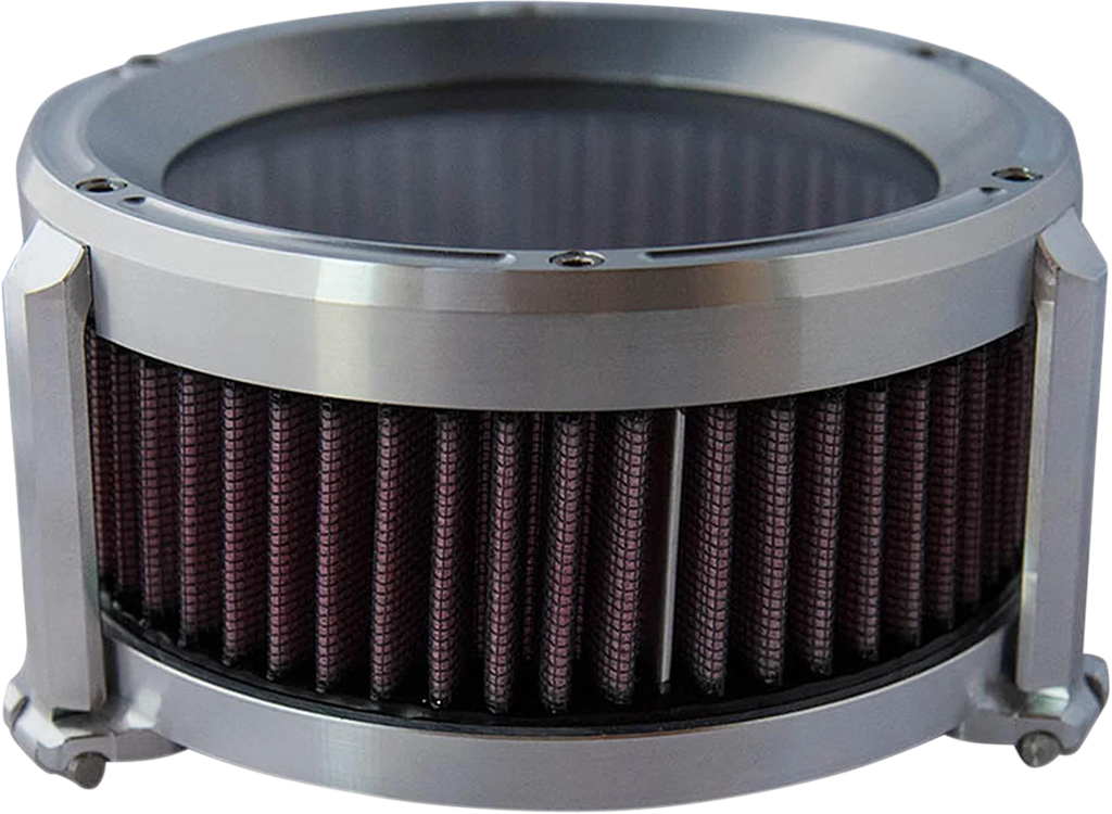 Trask Assault Charge High-Flow Air Cleaner - Raw - Main Product View