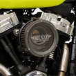 Load image into Gallery viewer, Trask Assault Charge High-Flow Air Cleaner - Raw - Back View
