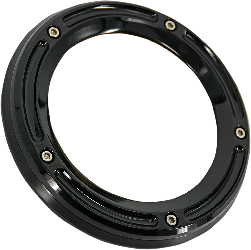 Trask Assault Derby Cover - Gloss Black - Main Product View