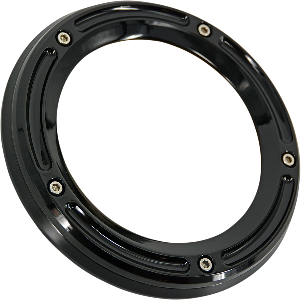 Trask Assault Derby Cover - Gloss Black - Main Product View