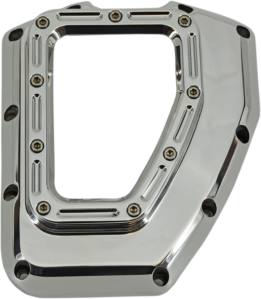 Trask Assault Series Cam Cover - Gloss Black Powdercoat - M8 - Detail View
