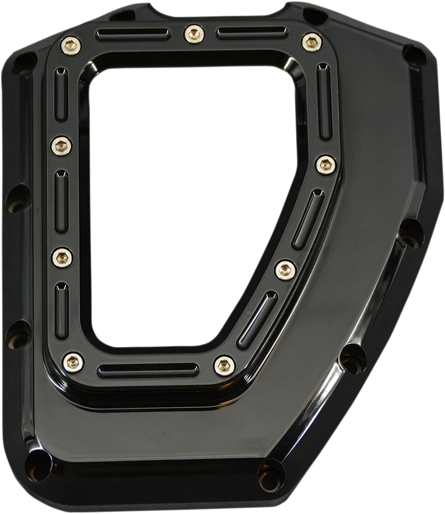 Trask Assault Series Cam Cover - Gloss Black Powdercoat - Twin Cam - Main Product View