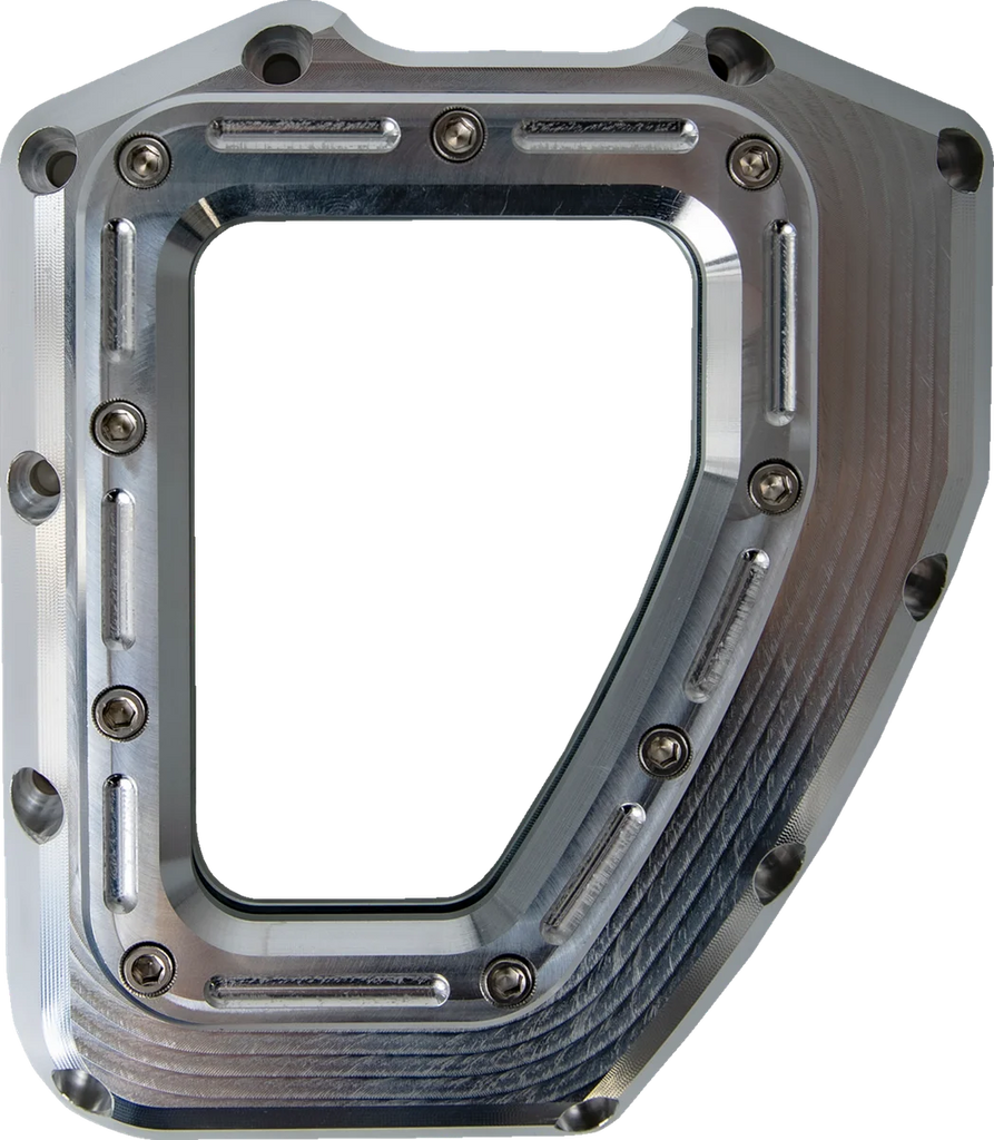 Trask Assault Series Cam Cover - Raw Machined - Twin Cam - Main Product View