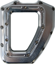 Load image into Gallery viewer, Trask Assault Series Cam Cover - Raw Machined - Twin Cam - Main Product View