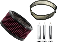 Load image into Gallery viewer, Trask Big Power Filter Kit - Chrome - Side View