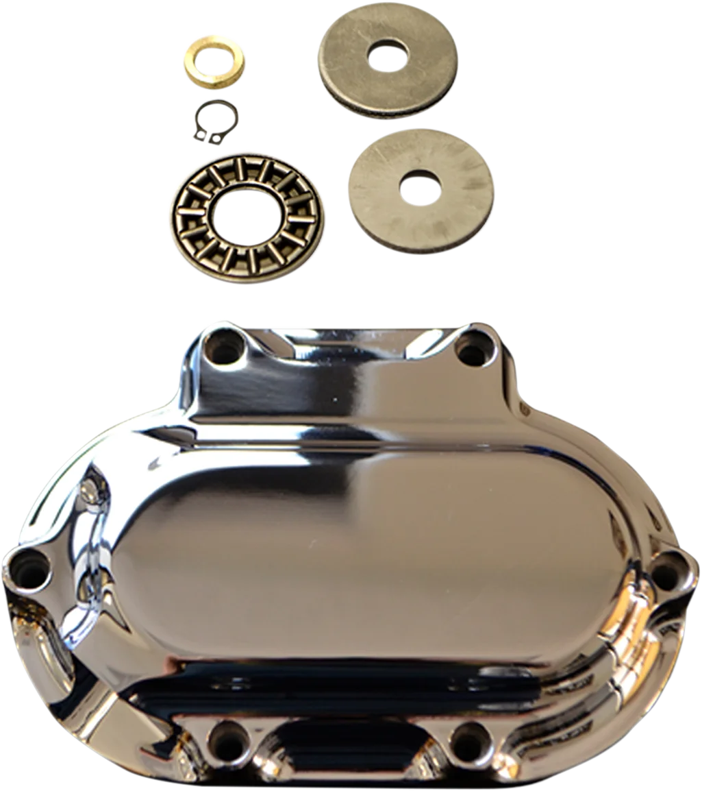 Trask Clutch Actuator Cover - Black - Hydraulic - Side View