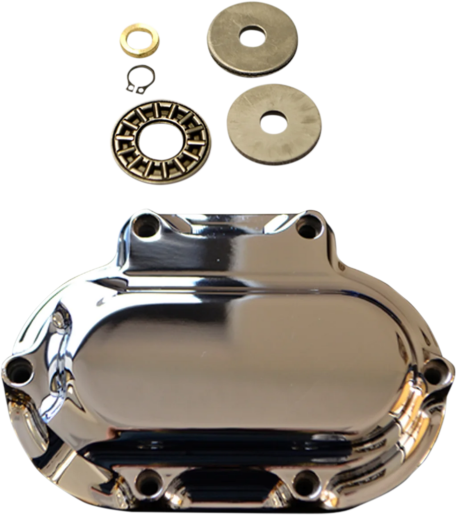 Trask Clutch Actuator Cover - Black - Hydraulic - Side View