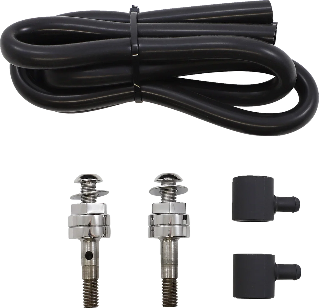 Trask External Breather Kit - Assault Charge - M8 - Side View