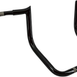 Load image into Gallery viewer, Trask Handlebar - Bro - 8" - Black - Side View