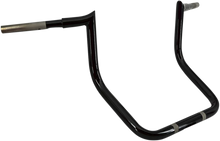 Load image into Gallery viewer, Trask Handlebar - Bro - 8" - Black - Side View