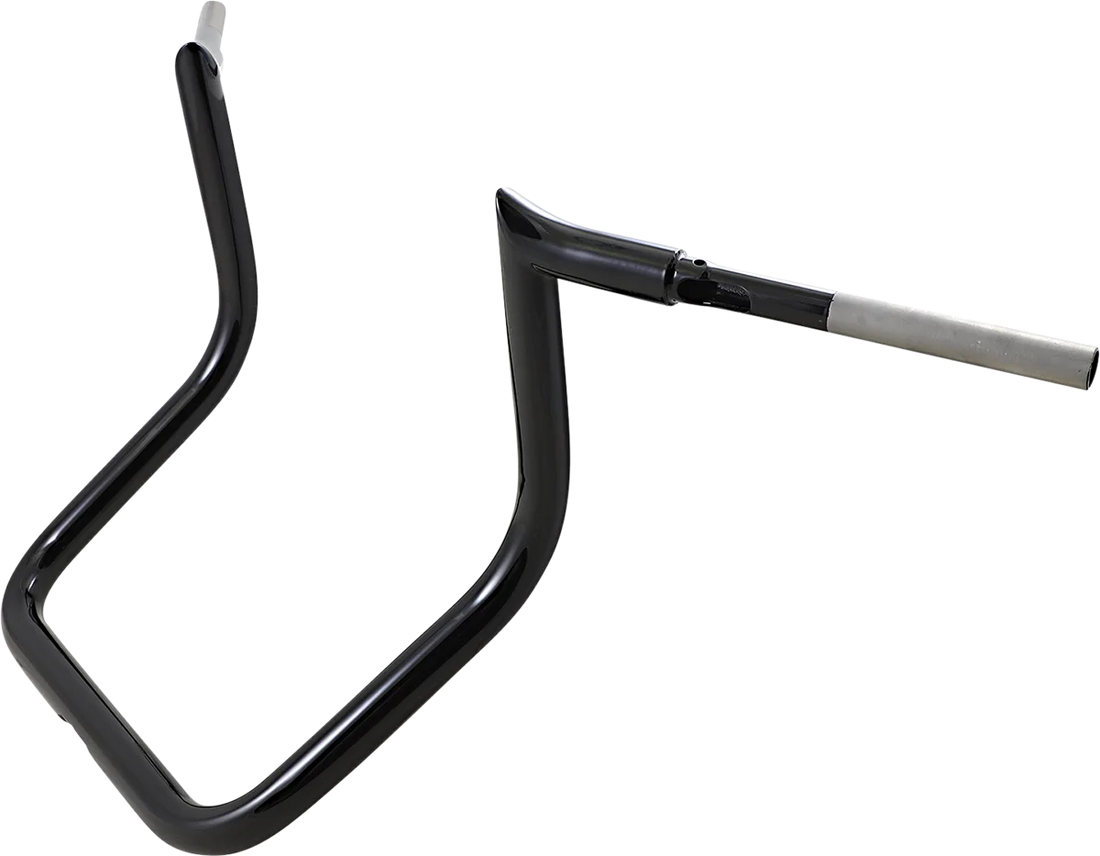 Trask Handlebar - Bro Bar - Black - Back View