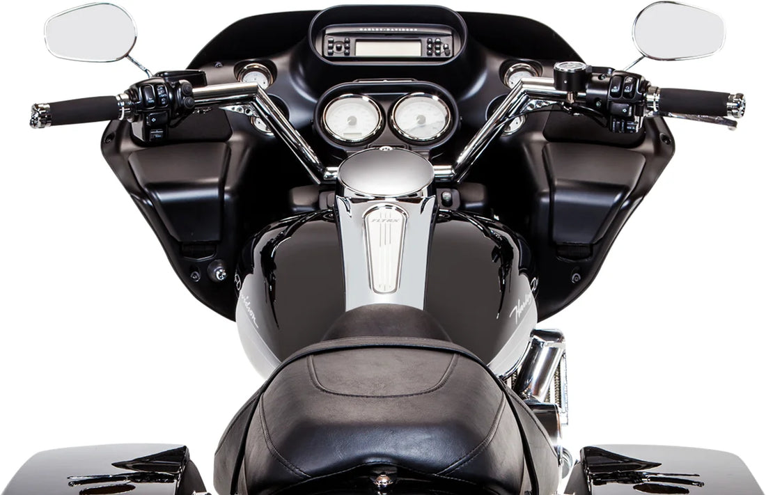 Trask Handlebar - V-Line - 2+ - Chrome - Side View